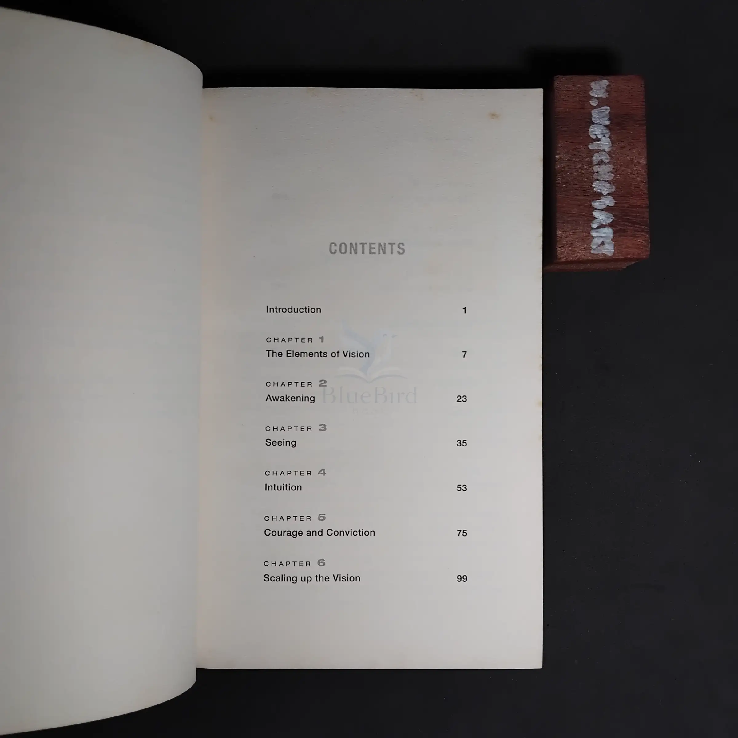TEN STEPS AHEAD — Table of contents 1