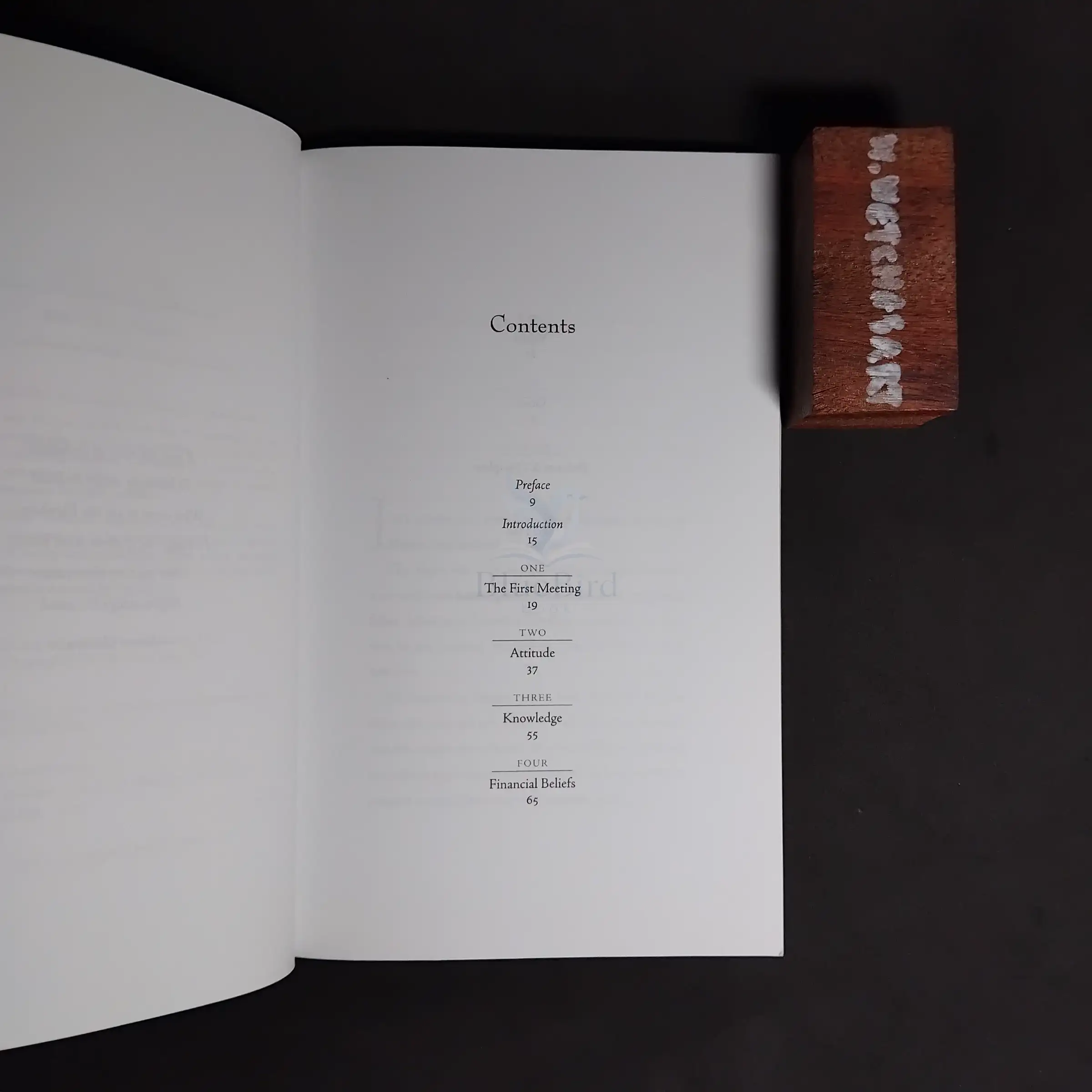 The Elephant in the Room — Table of contents 1