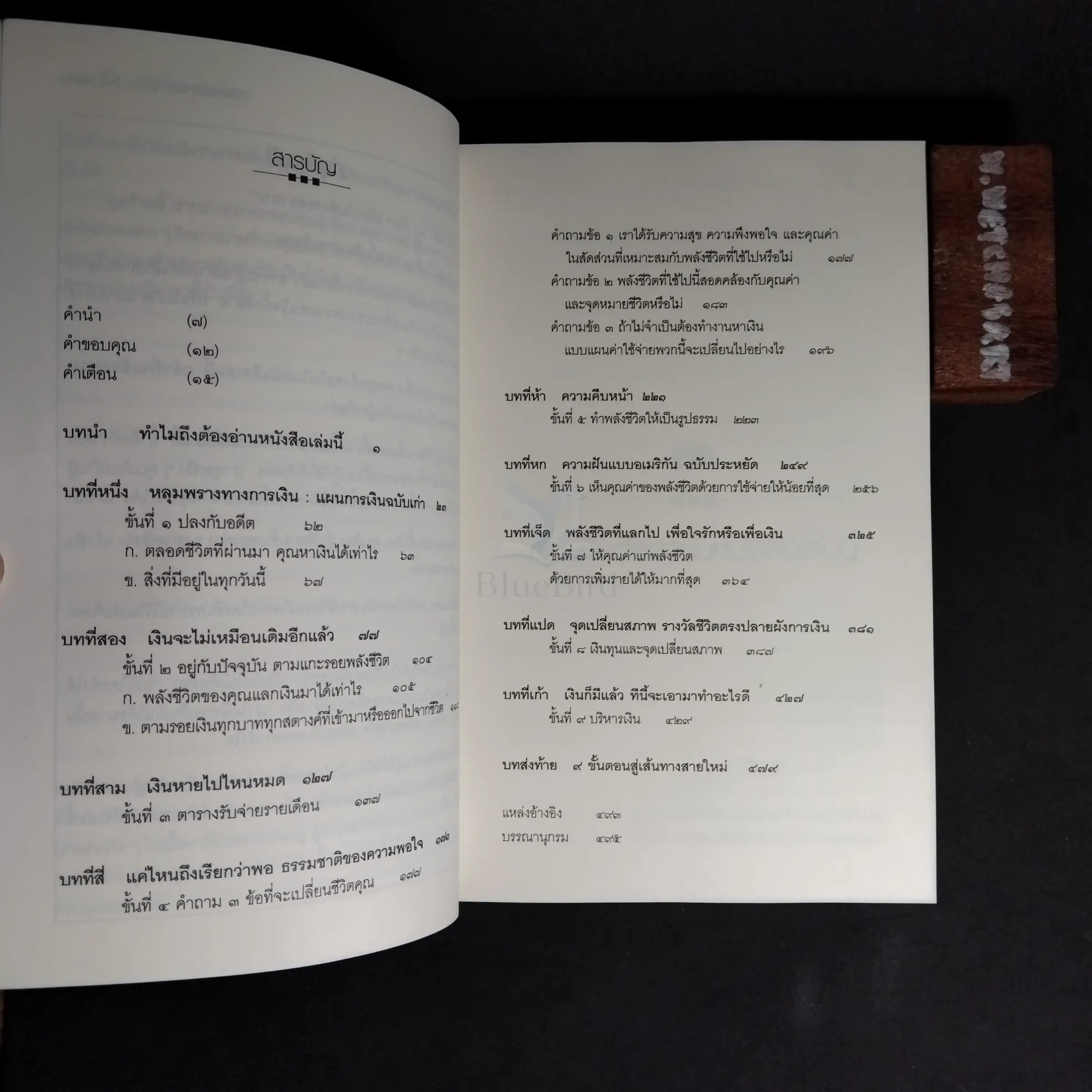 YOUR MONEY OR YOUR LIFE — Table of contents 1