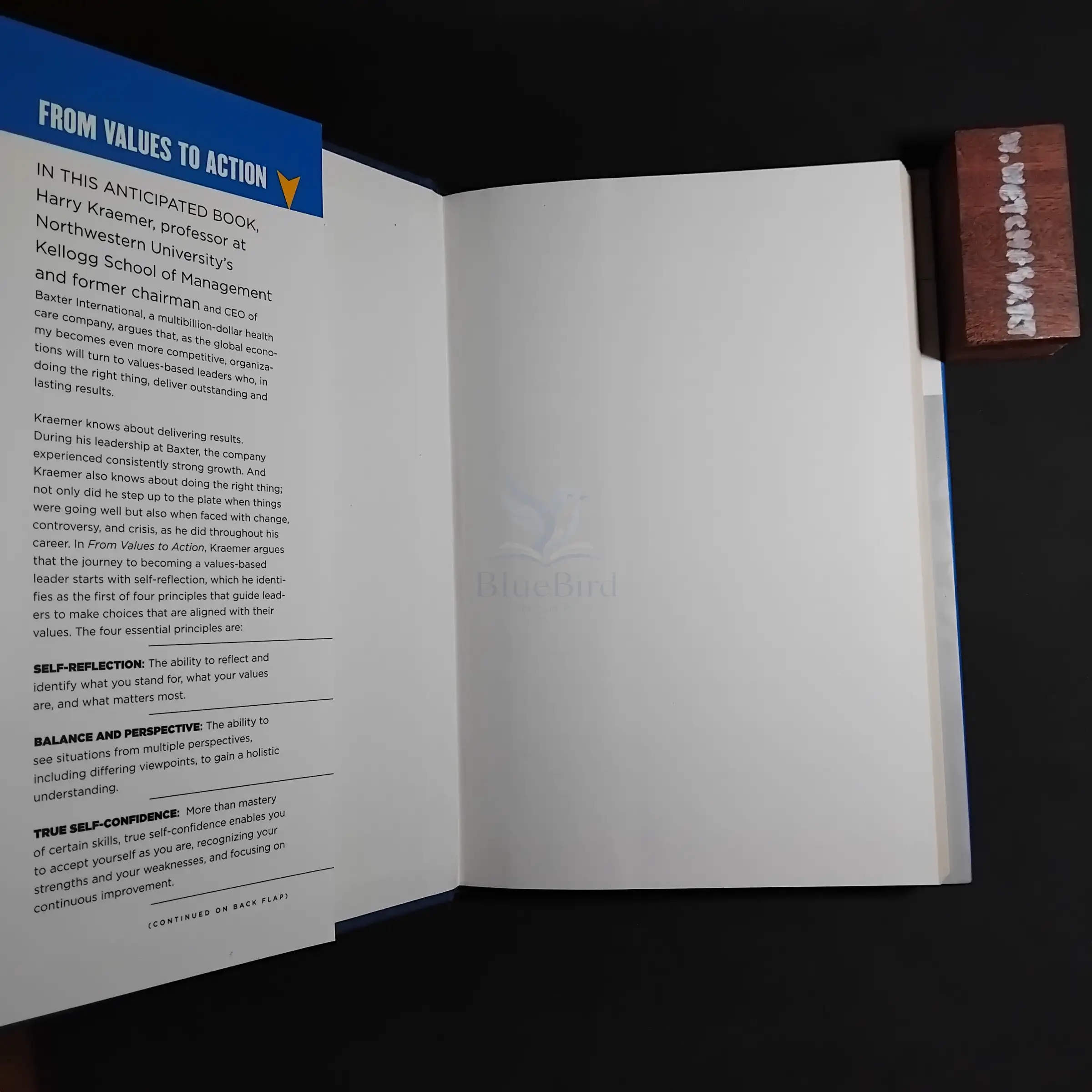 From Values to Action — Table of contents 1