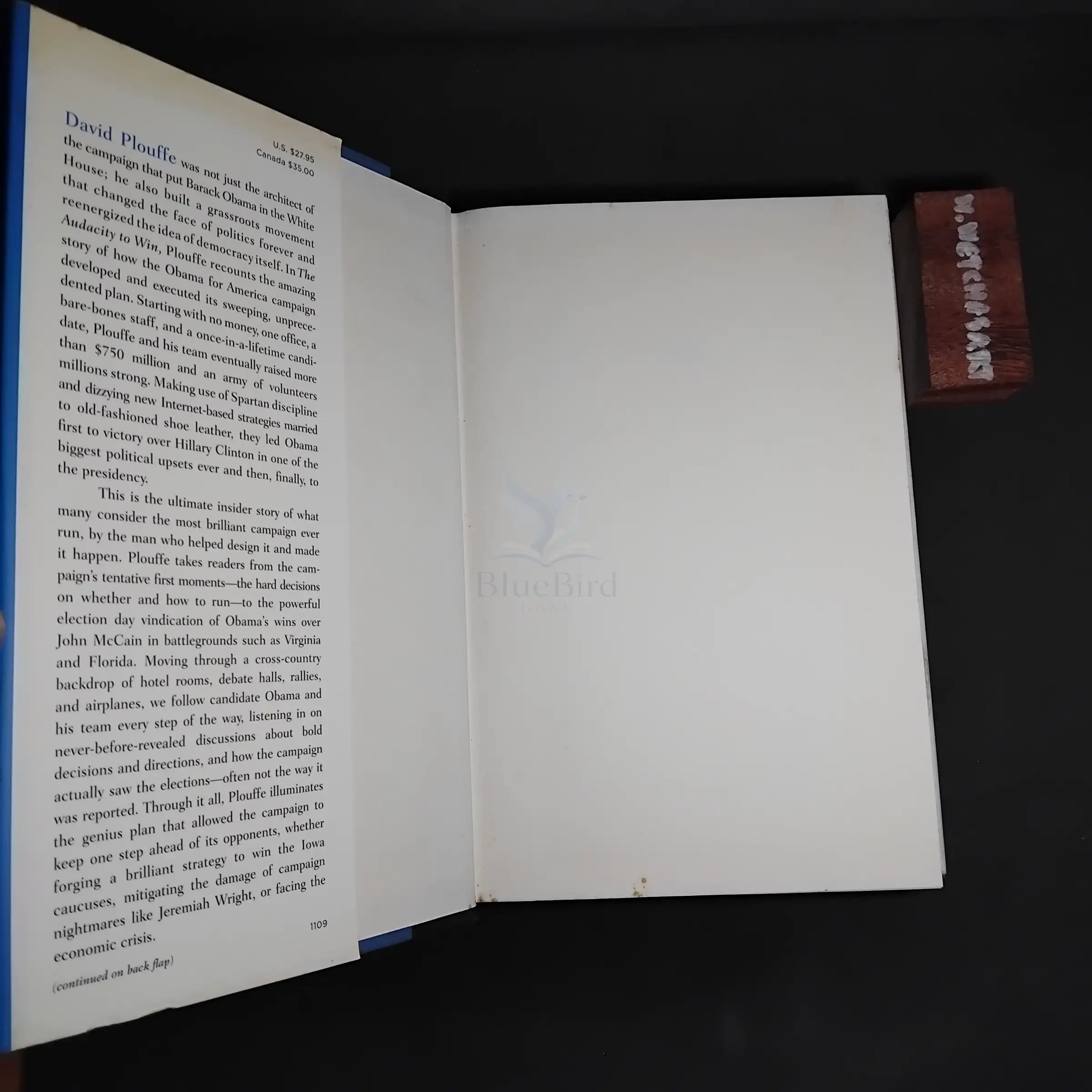 The Audacity to Win — Table of contents 1
