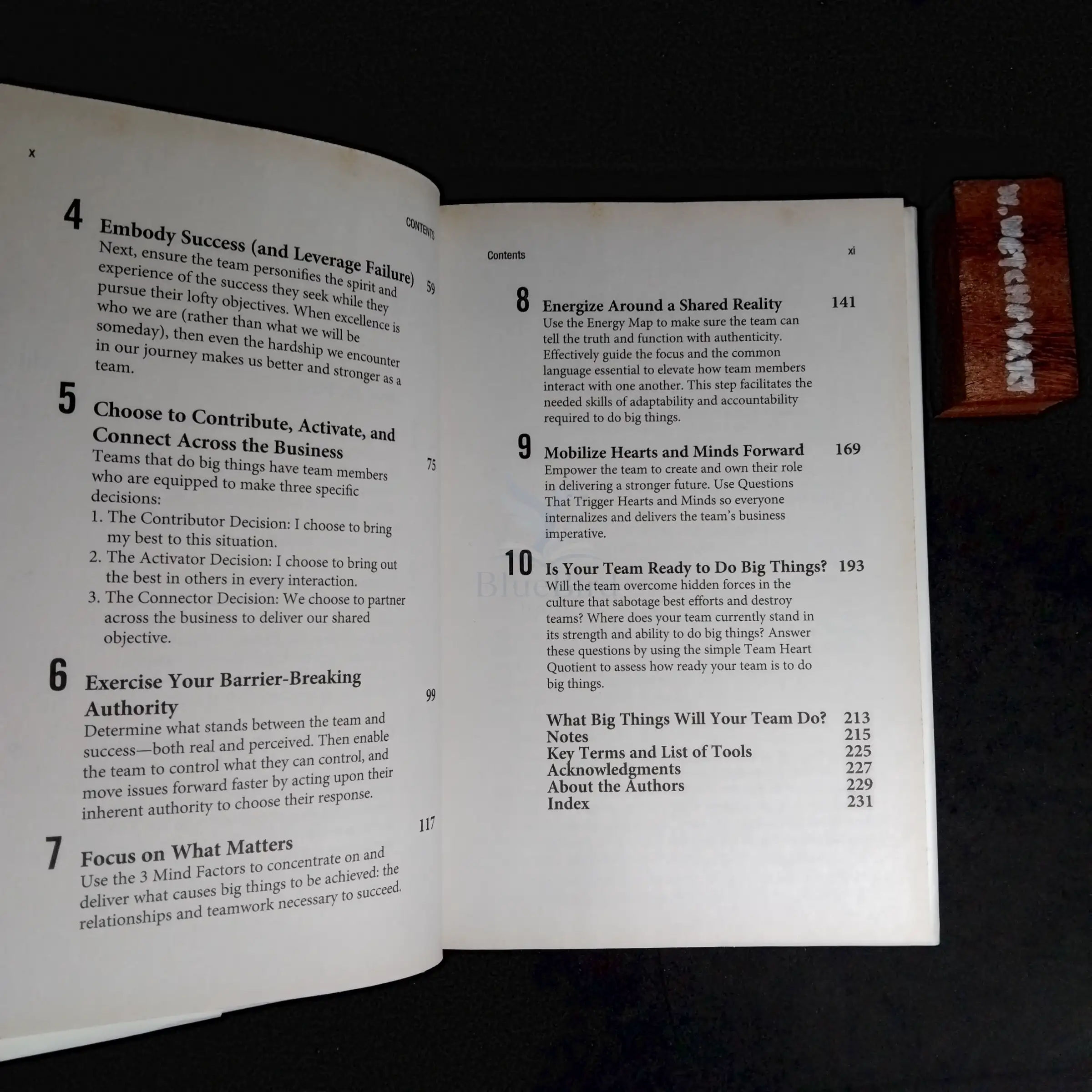 Do Big Things — Table of contents 1