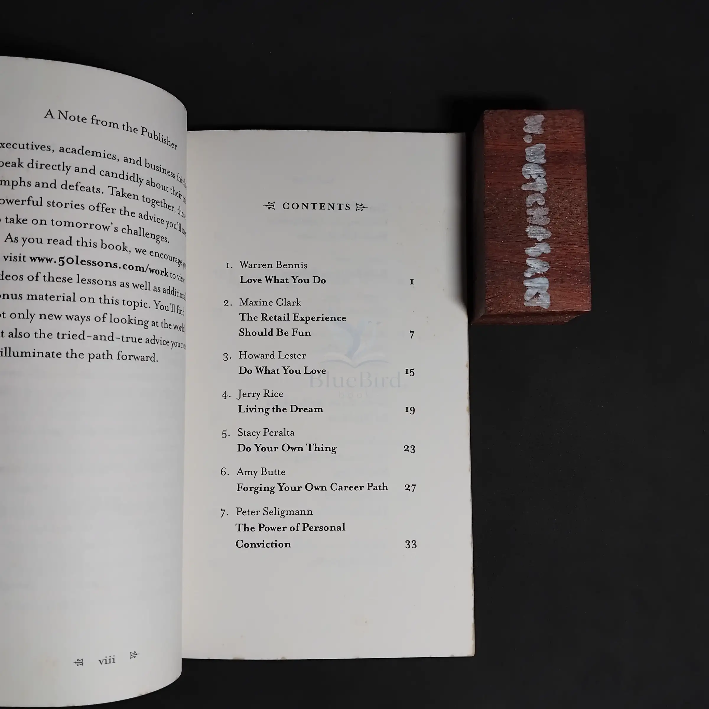 Lessons Learned — Table of contents 1