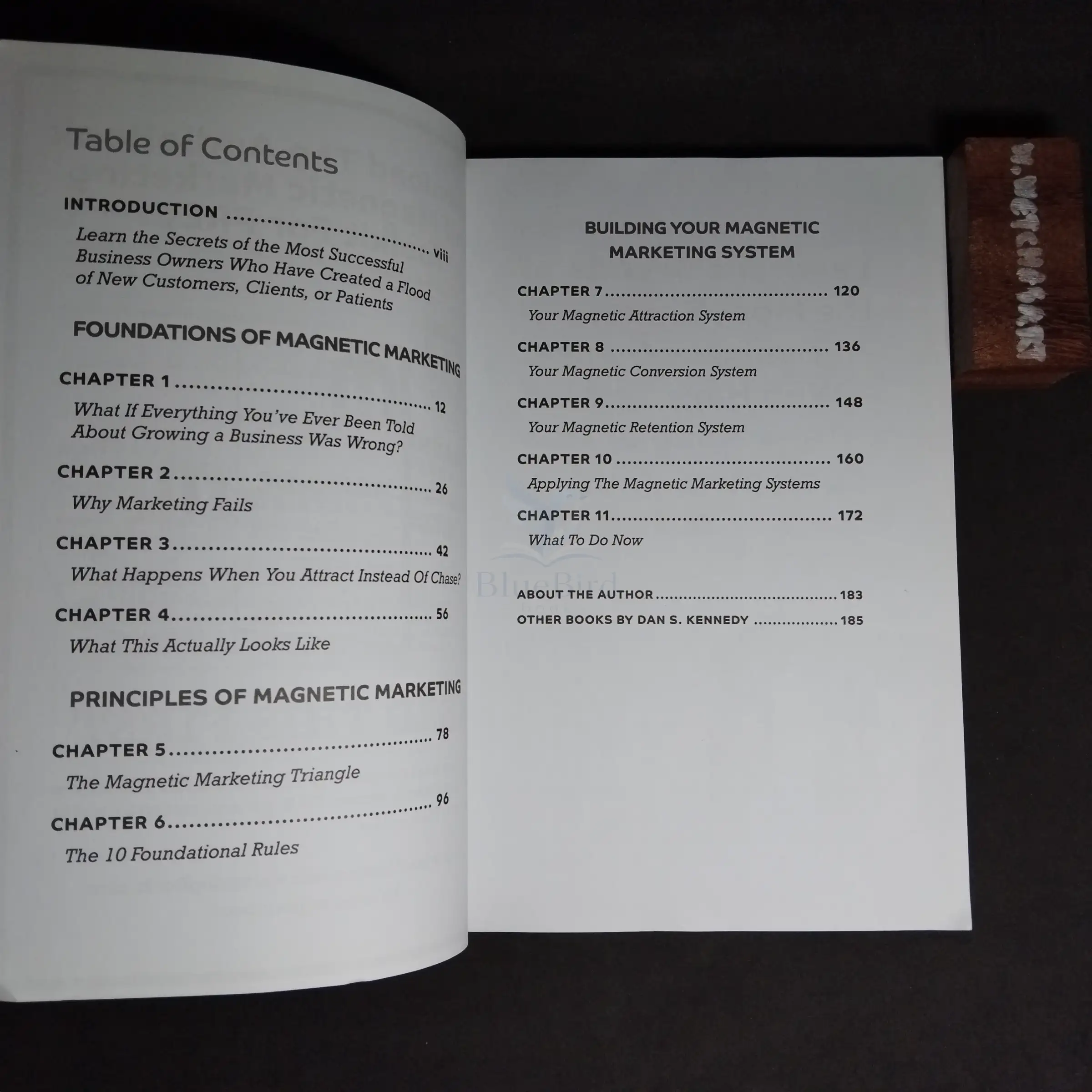 Magnetic Marketing — Table of contents 1