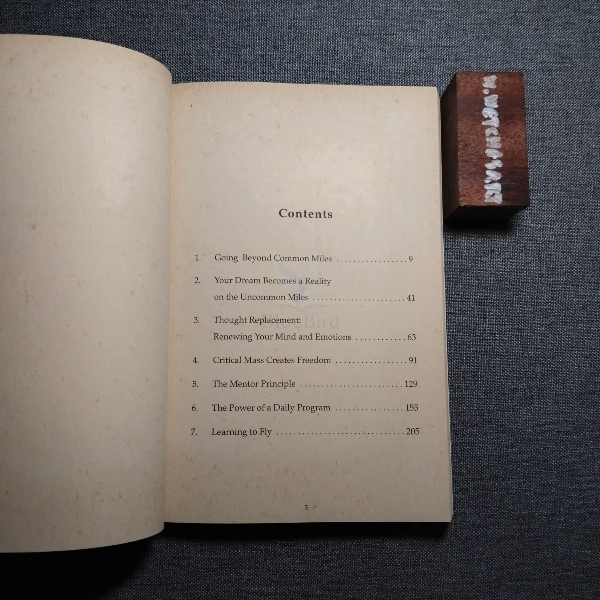 The Magic is in the Extra Mile — Table of contents 1
