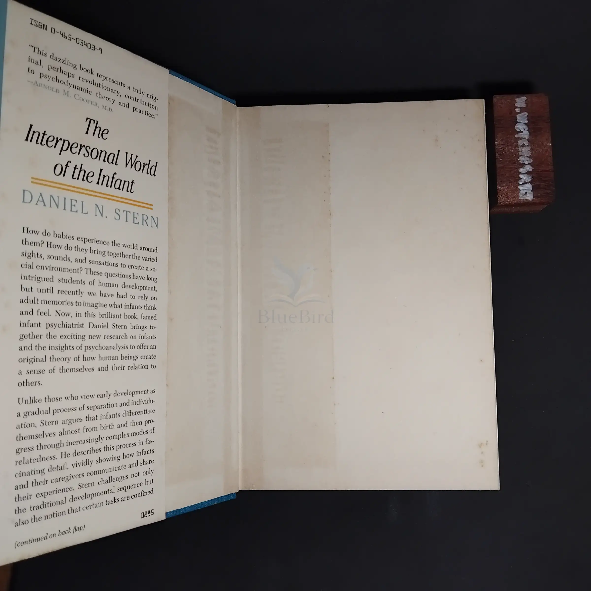 The Interpersonal World of the Infant — Table of contents 1