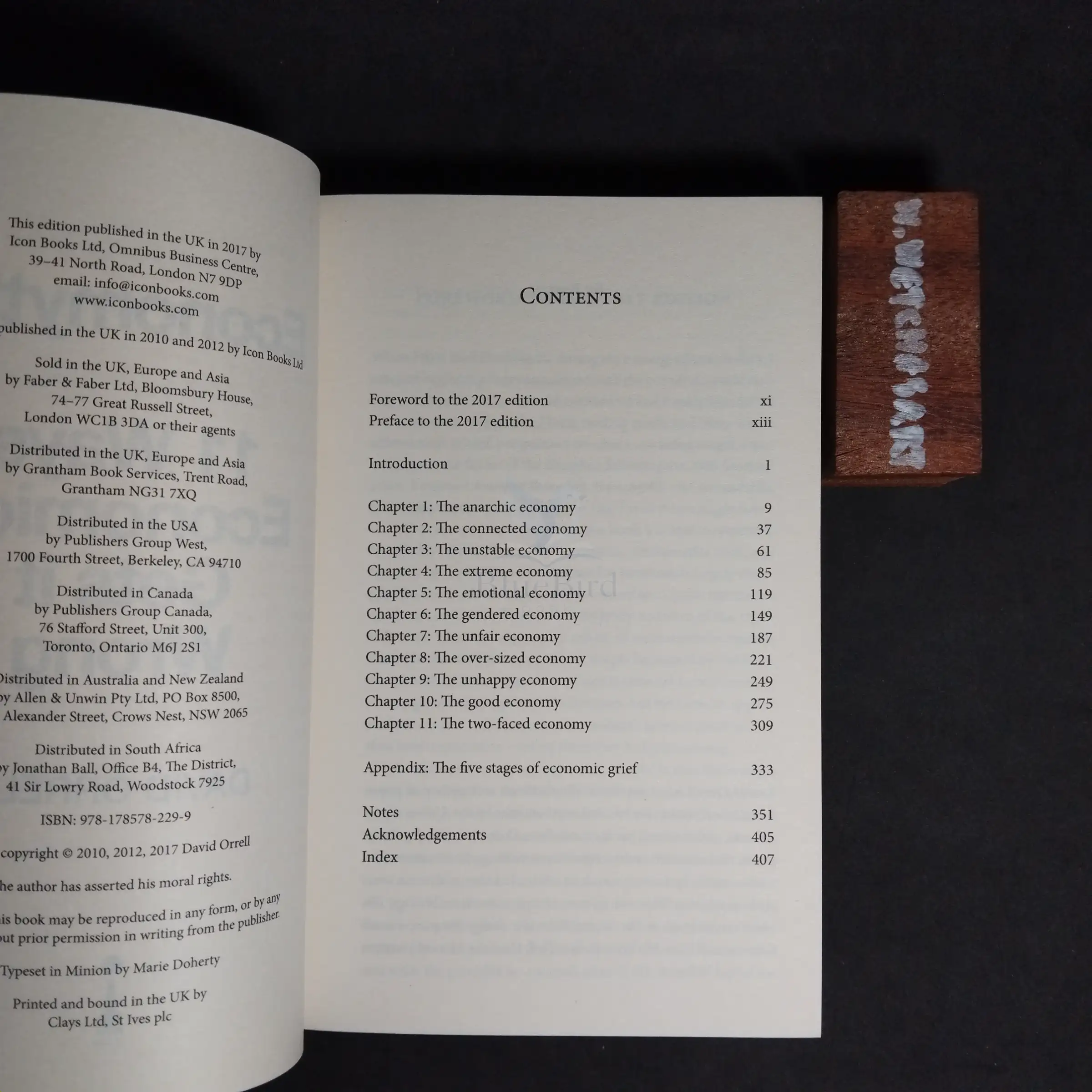 Economyths — Table of contents 1