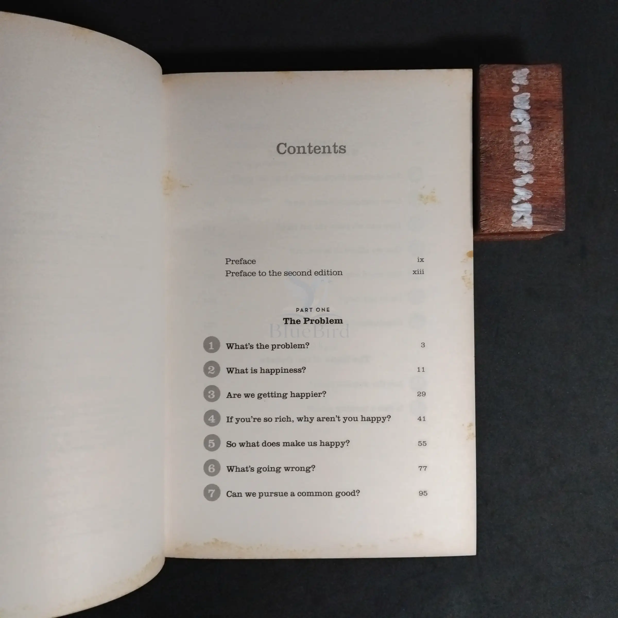 HAPPINESS — Table of contents 1