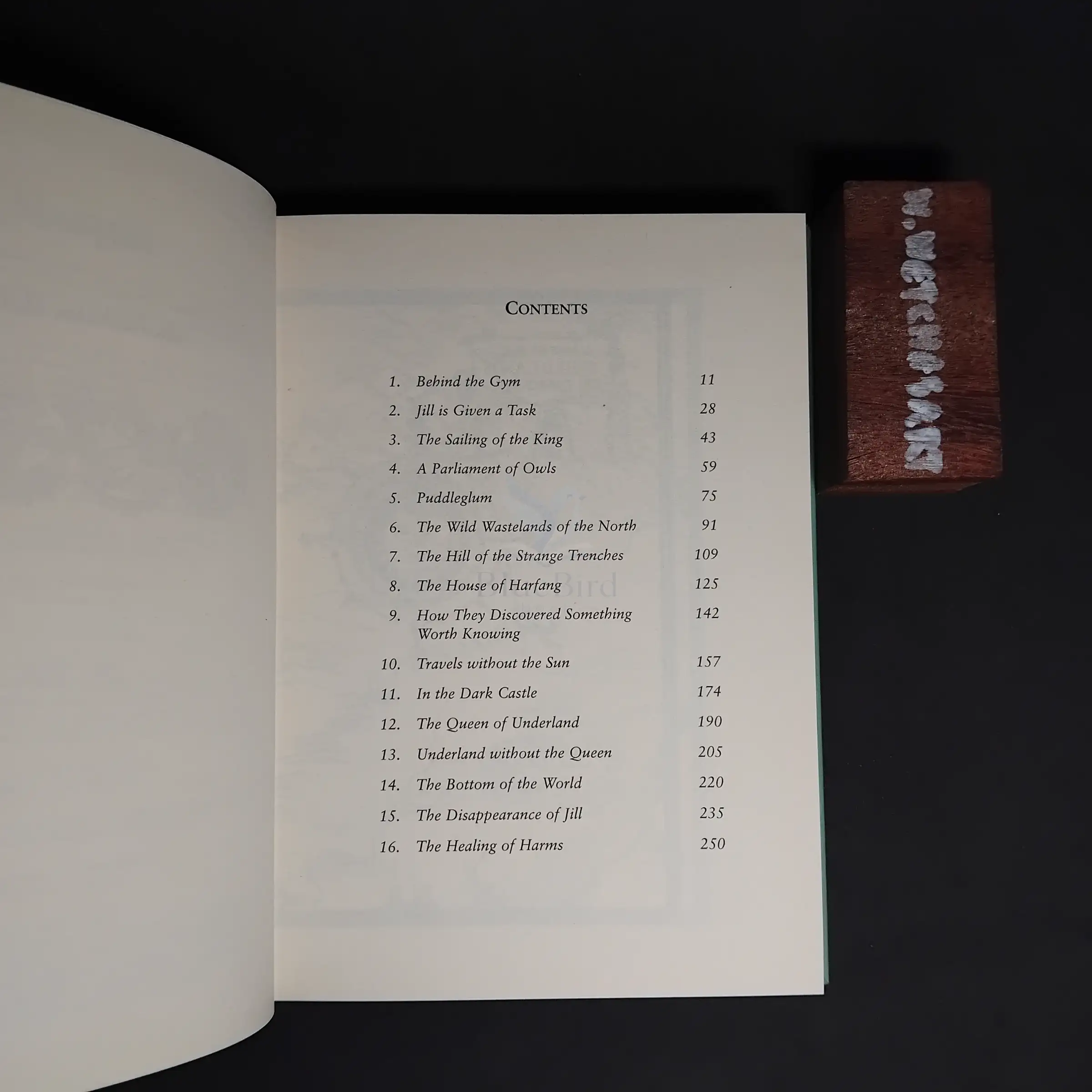 THE CHRONICLES of NARNIA — Table of contents 1