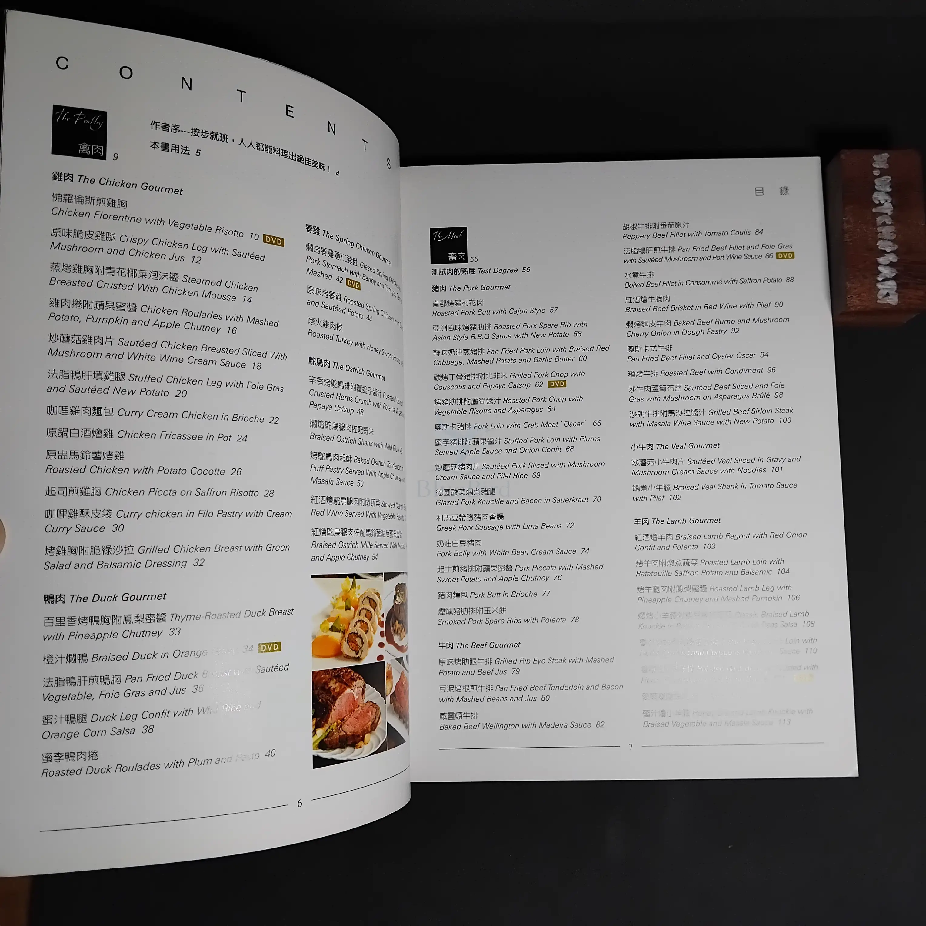 Meat Gourmet — Table of contents 1