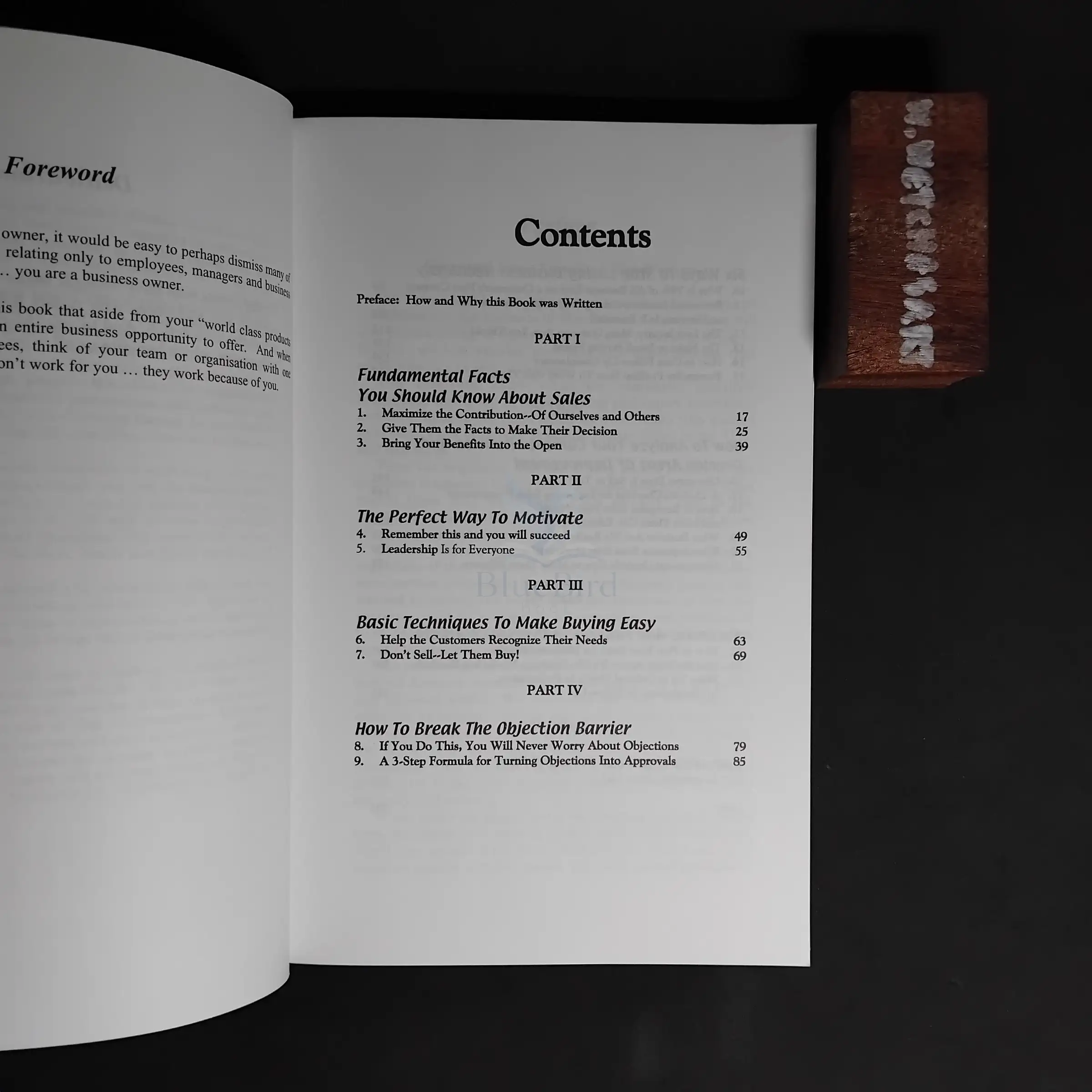 IN PURSUIT OF PROFIT — Table of contents 1