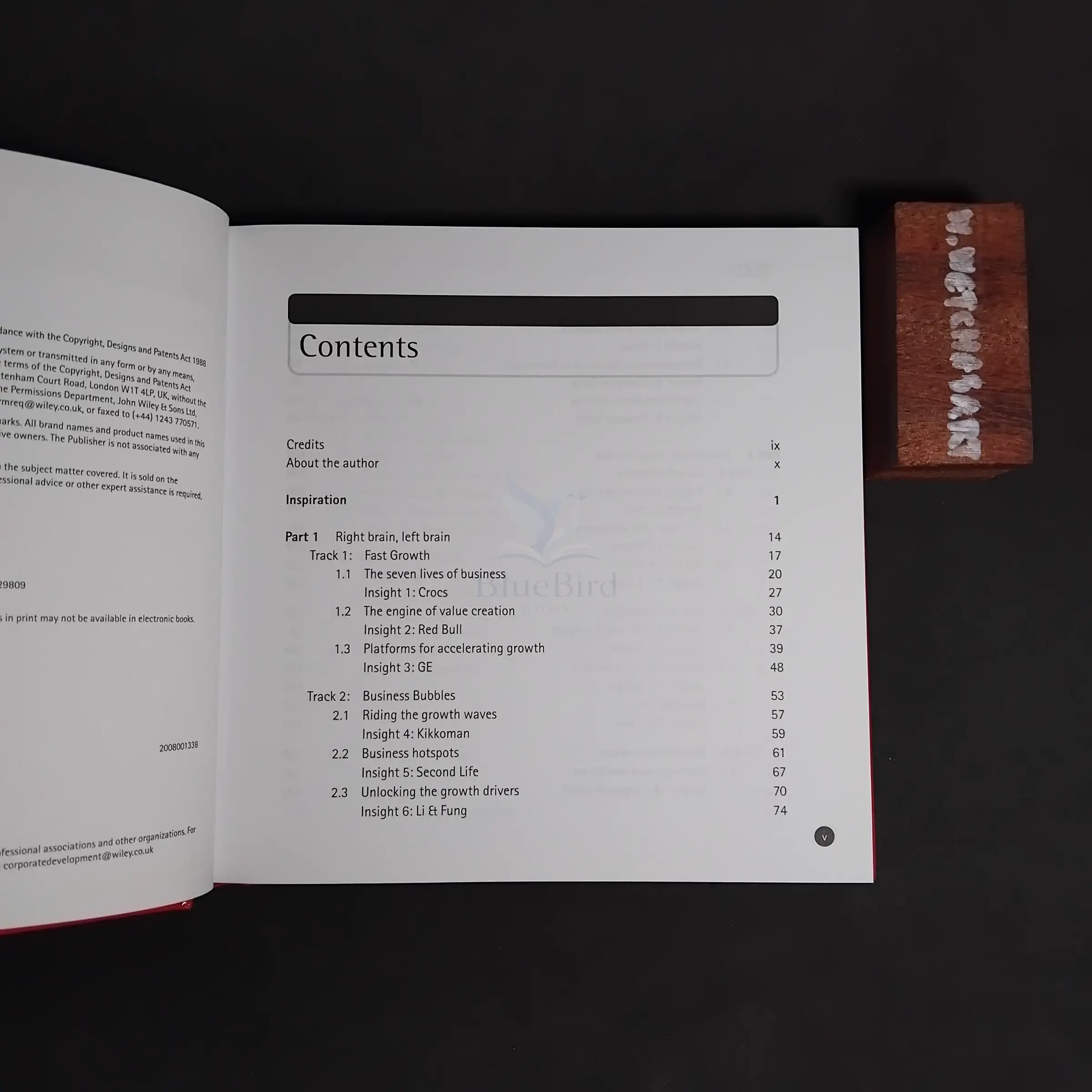 BUSINESS GENIUS — Table of contents 1