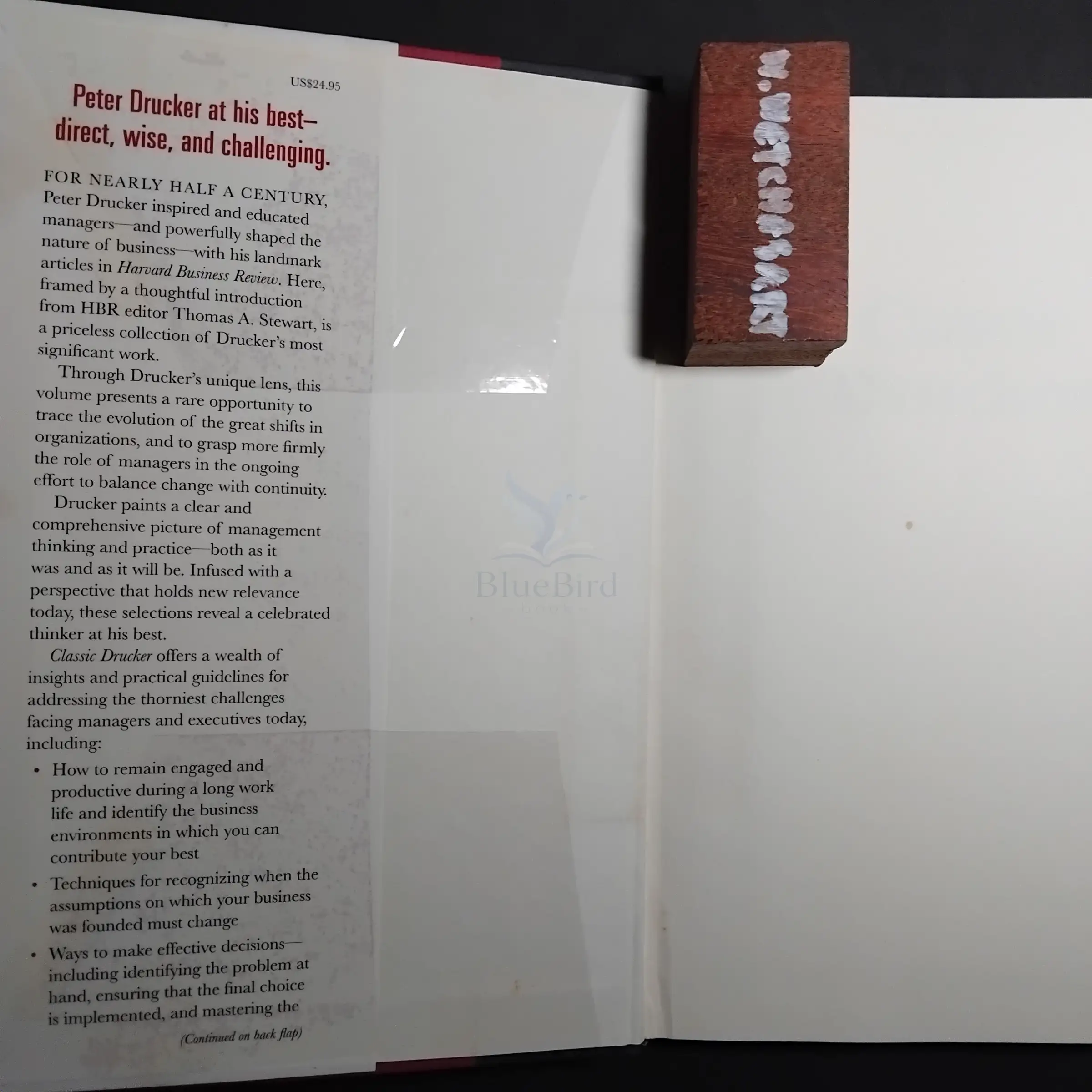 CLASSIC DRUCKER — Table of contents 1
