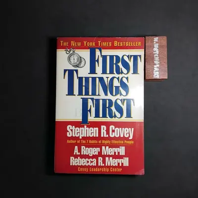 FIRST THINGS FIRST