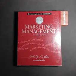 MARKETING MANAGEMENT INTERNATIONAL EDITION